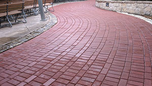 brick paver walkway