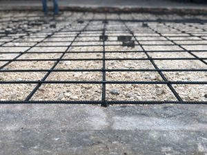 framework for concrete pour